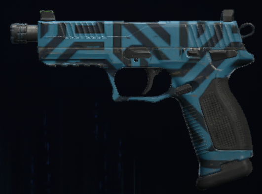 Rendu du camouflage Trace sur Jäger 45
